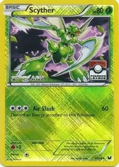 Scyther - 4/108 - Promotional - 2nd Place Pokemon League Crosshatch Reverse Holo