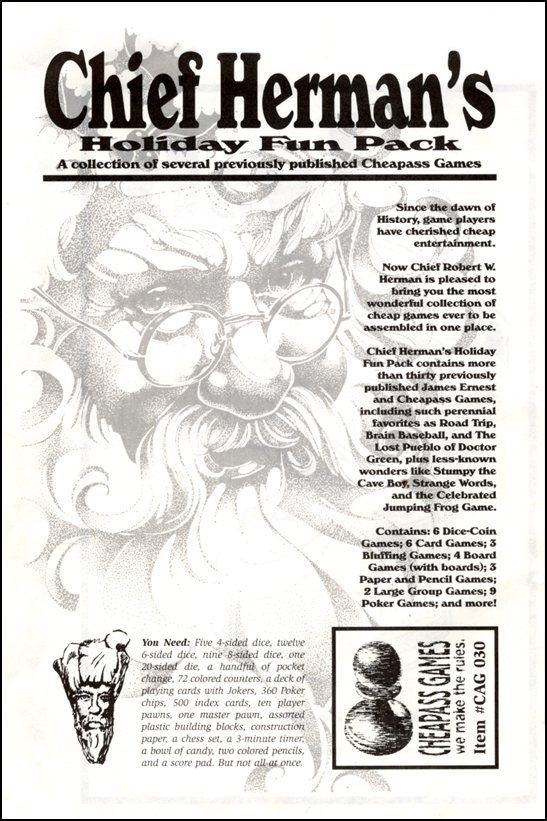 Chief Hermans Holiday Fun Pack