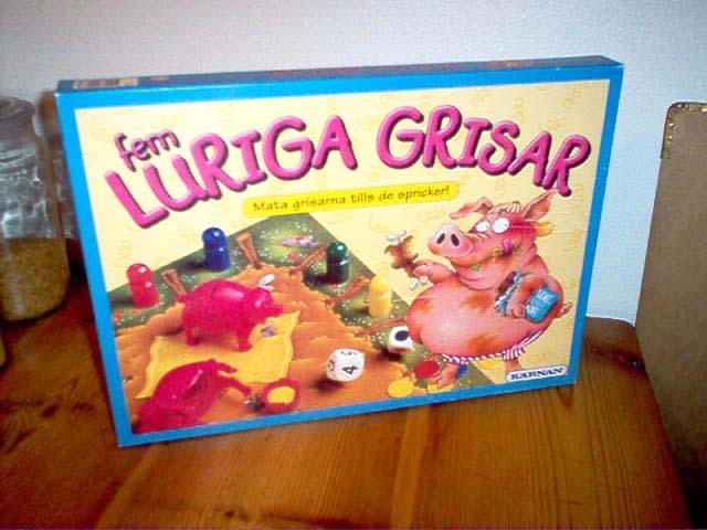 Fem luriga Grisar