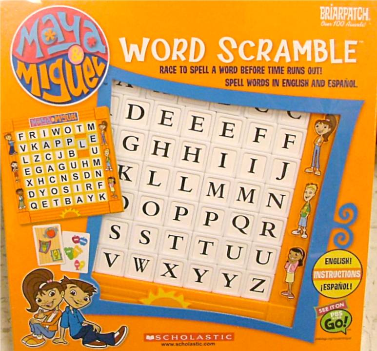 Maya & Miguel Word Scramble