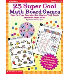 25 Super Cool Math Board Games