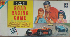 Four Lane Road Racing Game on the Sebring Track