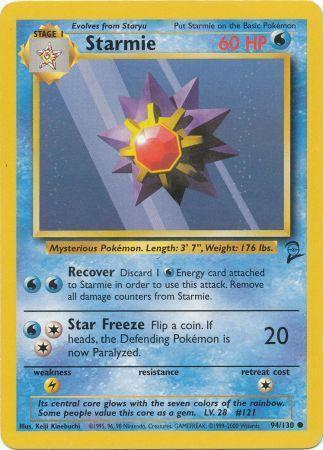 Starmie - 94/130 - Common - Unlimited Edition