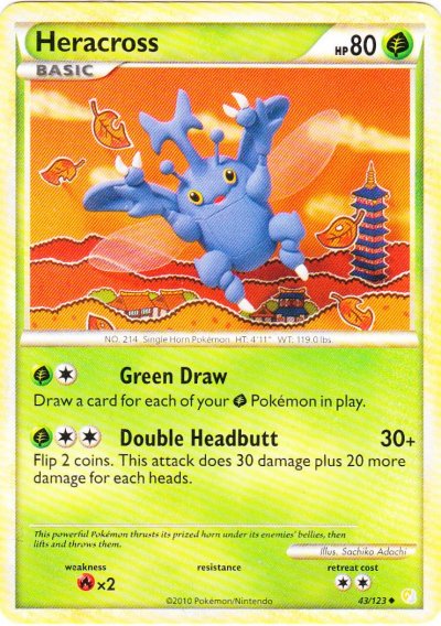 Heracross - 43/123 - Uncommon
