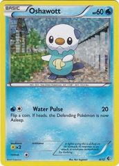 Oshawott - 4/12 - McDonald's Promo 2011 - Holo