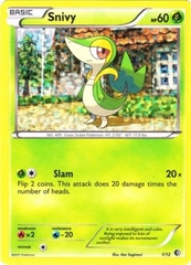 Snivy - 1/12 - McDonald's Promo 2011 - Holo