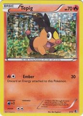 Tepig - 3/12 - McDonald's Promo 2011 - Holo