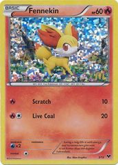 Fennekin - 3/12 - McDonald's Promo 2014 - Holo