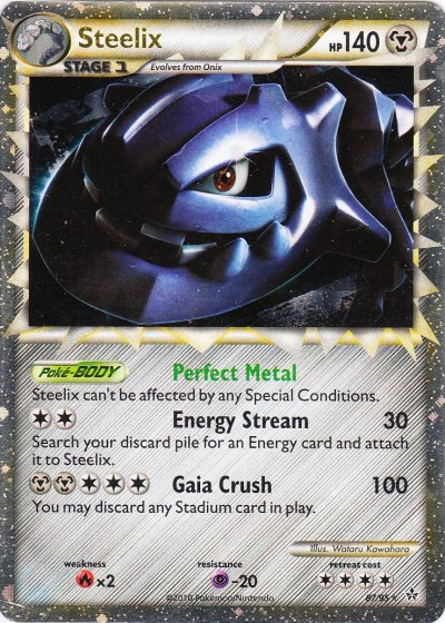 Steelix Prime - 87/95 - Super Rare Holo
