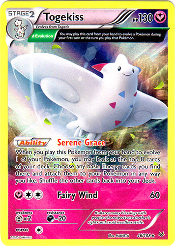 Togekiss - 46/108 - Holo Rare