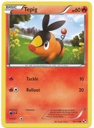 Tepig - 15/114 - Common