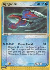 Kyogre ex - 001 - Nintendo Power Magazine (October 2003)l - Holo
