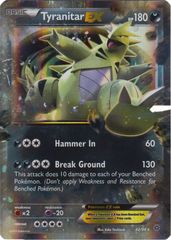 Tyranitar-EX - 42/98 - Rare Holo ex