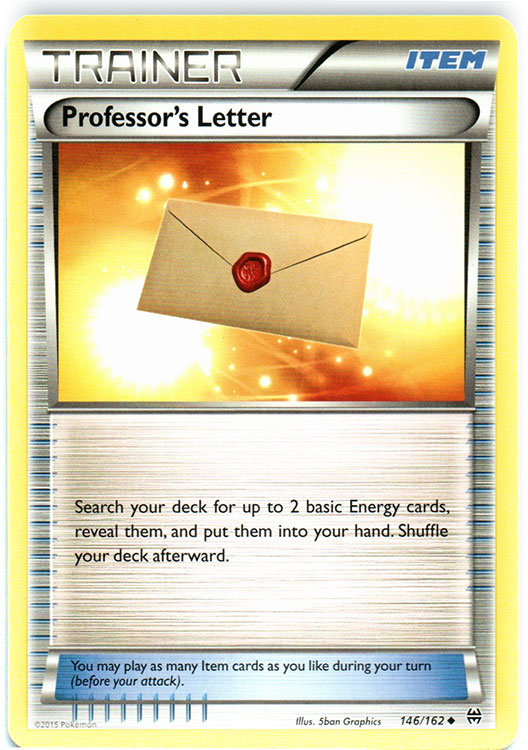 Professors Letter - 146/162 - Uncommon