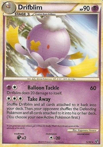 Drifblim - 12/90 - Rare