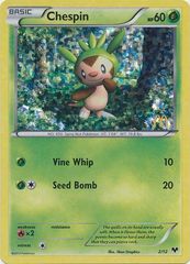 Chespin - 2/12 - McDonald's Promo 2014 - Holo