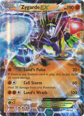 Zygarde EX - 54/124 - Holo Rare ex
