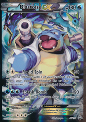 Blastoise EX - XY122 - Red & Blue Collection Blastoise EX Box - Holo