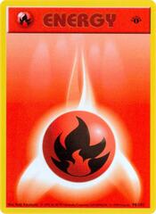 Fire Energy - 98/102 - Common - 1st Edition