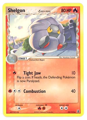 Shelgon (Delta) - 53/113 Uncommon