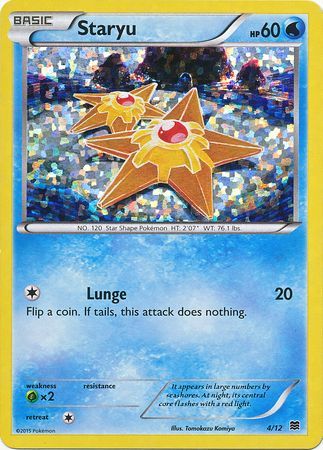 Staryu - 4/12 - McDonalds Promo 2015 - Holo