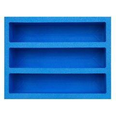 Collectible Card Foam 3-Row Max Capacity Tray - Large (w/ 8 dividers)