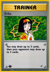 Erika - 100/132 - Rare - 1st Edition