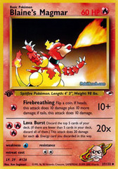 Blaine's Magmar - 37/132 - Uncommon - 1st Edition