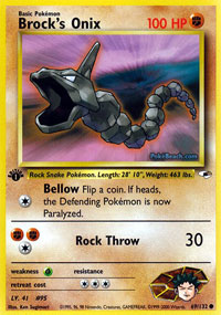 Brocks Onix - 69/132 - Common - 1st Edition