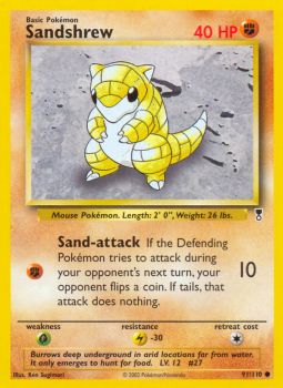 Sandshrew - 91/110 Common