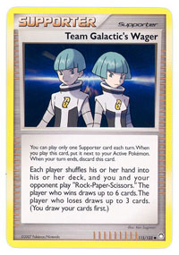 Team Galactic's Wager - 115/123 Uncommon