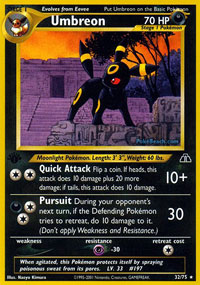 Umbreon - 32/75 - Rare - 1st Edition