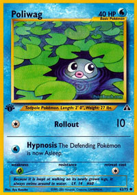 Poliwag - 62/75 - Common - 1st Edition