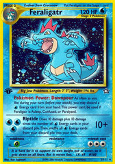 Feraligatr - 5/111 - Holo Rare - 1st Edition