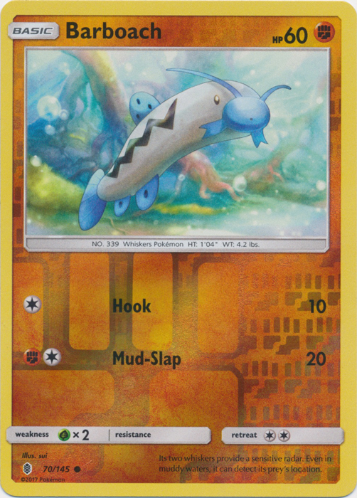 Barboach - 70/145 - Common - Reverse Holo