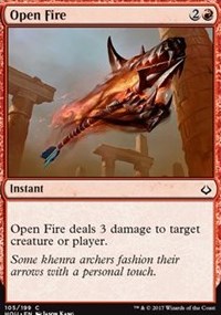 Open Fire - Foil