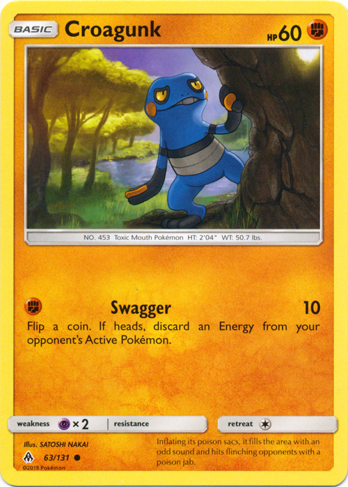 Croagunk - 63/131 - Common