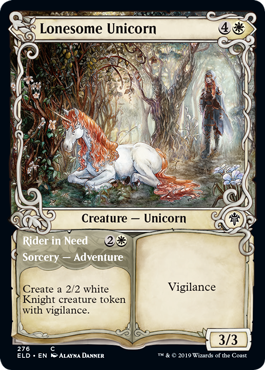 Lonesome Unicorn // Rider in Need