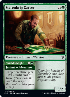Garenbrig Carver // Shield's Might - Foil
