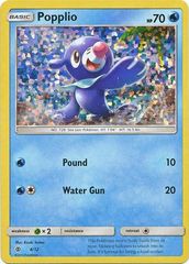 Popplio - 4/12 - McDonald's Promo 2017 - Holo