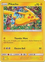Pikachu - 5/12 - McDonald's Promo 2017 - Holo