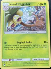 Alolan Exeggutor - 2/12 - McDonald's Promo 2019 - Holo