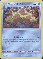 Alolan Dugtrio - 11/12 - McDonald's Promo 2019 - Holo