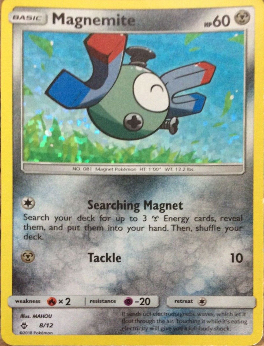 Magnemite - 8/12 - McDonalds Promo 2018 - Holo