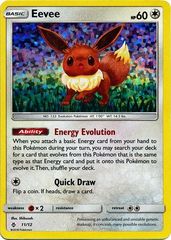 Eevee - 11/12 - McDonald's Promo 2018 - Holo