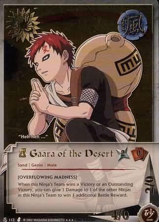 Gaara of the Desert - Super Rare - N-112 - Super Rare - Unlimited