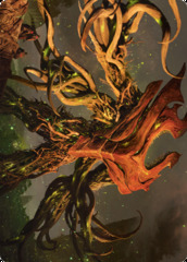 Ashaya, Soul of the Wild Art Card - Gold-Stamped Signature