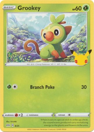 Grookey - 8/25