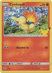 Cyndaquil - 10/25 - McDonald's 25th Anniversary Promo - Holo