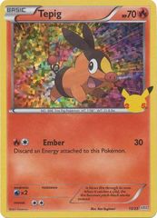 Tepig - 13/25 - McDonald's 25th Anniversary Promo - Holo